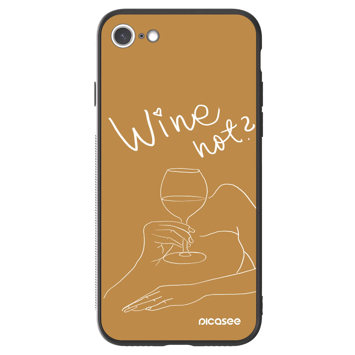 Picasee ULTIMATE CASE για Apple iPhone 7 - Wine not