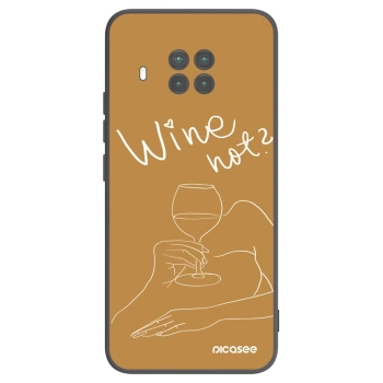 Picasee Μαύρη θήκη σιλικόνης για Xiaomi Mi 10T Lite - Wine not