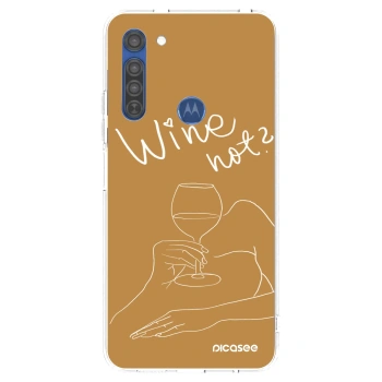 Θήκη για Motorola Moto G8 - Wine not