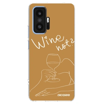 Picasee διαφανής θήκη σιλικόνης Xiaomi 11T - Wine not