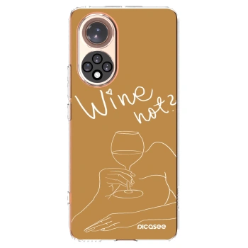 Picasee διαφανής θήκη σιλικόνης Huawei Nova 9 - Wine not