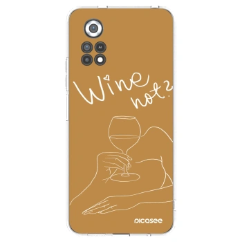Picasee διαφανής θήκη σιλικόνης Xiaomi Poco X4 Pro 5G - Wine not