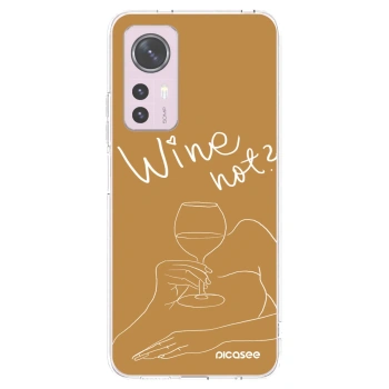 Picasee διαφανής θήκη σιλικόνης Xiaomi 12 - Wine not