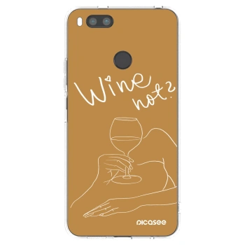 Picasee διαφανής θήκη σιλικόνης Xiaomi Redmi A1 - Wine not