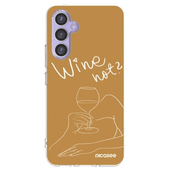 Picasee διαφανής θήκη σιλικόνης Samsung Galaxy A54 5G A546B - Wine not