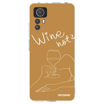 Picasee διαφανής θήκη σιλικόνης Xiaomi Redmi Note 12S - Wine not
