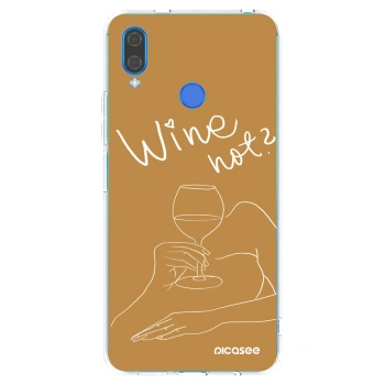Picasee διαφανής θήκη σιλικόνης Huawei Nova 3i - Wine not