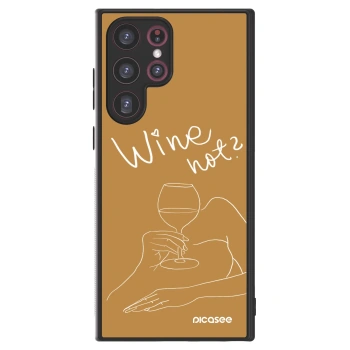 Picasee ULTIMATE CASE PowerShare για Samsung Galaxy S22 Ultra 5G - Wine not