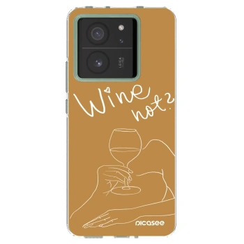Picasee διαφανής θήκη σιλικόνης Xiaomi 13T Pro - Wine not