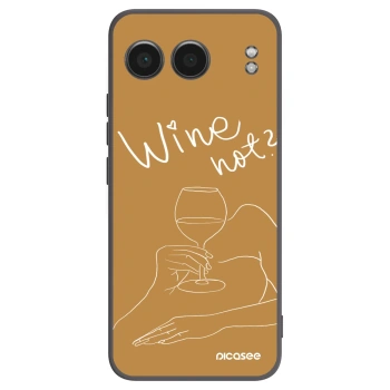 Picasee Μαύρη θήκη σιλικόνης για OnePlus Nord 4 - Wine not