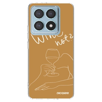 Picasee διαφανής θήκη σιλικόνης Xiaomi 14T Pro - Wine not