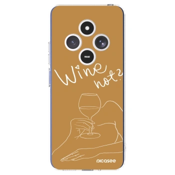 Picasee διαφανής θήκη σιλικόνης Xiaomi Redmi 14C - Wine not