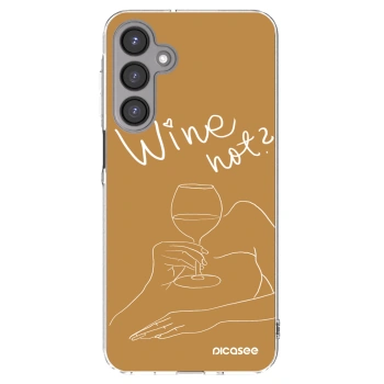 Picasee διαφανής θήκη σιλικόνης Samsung Galaxy A16 5G - Wine not
