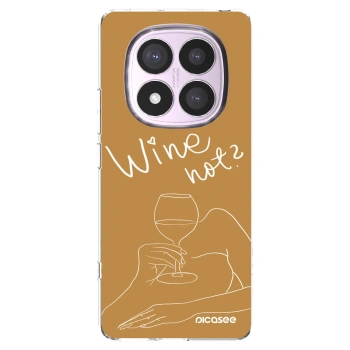 Picasee διαφανής θήκη σιλικόνης Xiaomi Redmi Note 14 Pro 4G - Wine not