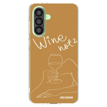 Picasee διαφανής θήκη σιλικόνης Samsung Galaxy A26 5G A266B - Wine not