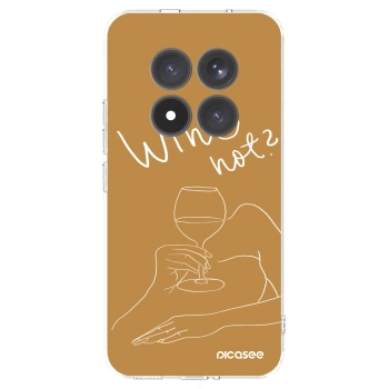 Picasee διαφανής θήκη σιλικόνης Xiaomi Redmi Note 15 Pro+ - Wine not