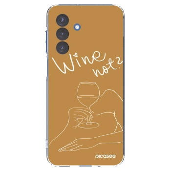 Picasee διαφανής θήκη σιλικόνης Samsung Galaxy A17 5G - Wine not