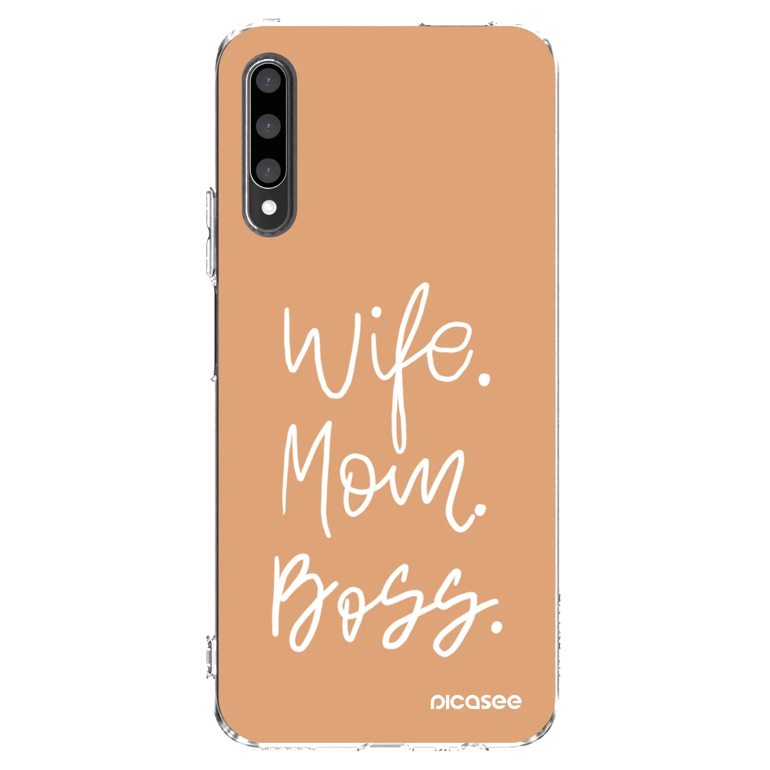 Picasee διαφανής θήκη σιλικόνης Honor 9X Pro - Boss Mama