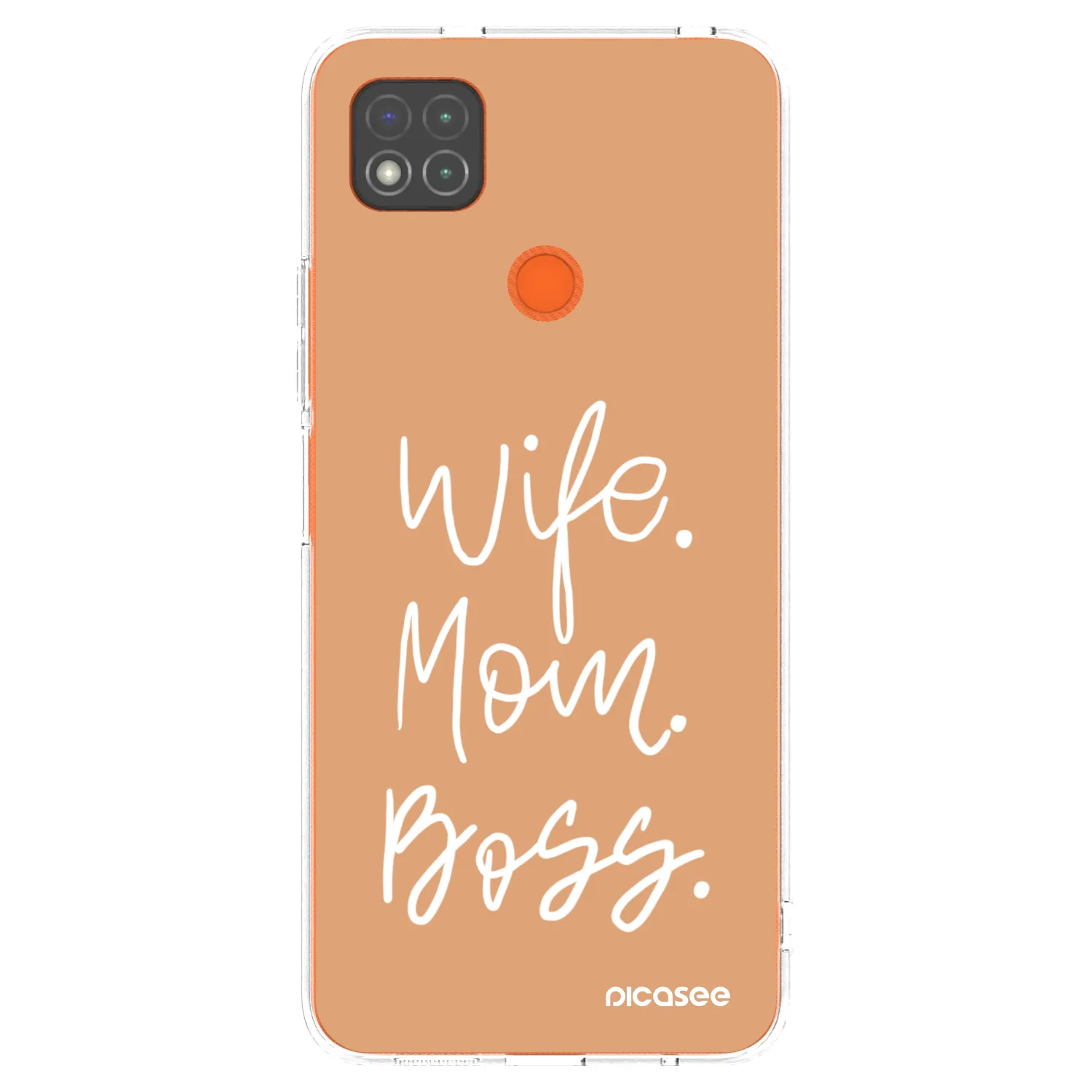 Picasee διαφανής θήκη σιλικόνης Xiaomi Redmi 9C - Boss Mama