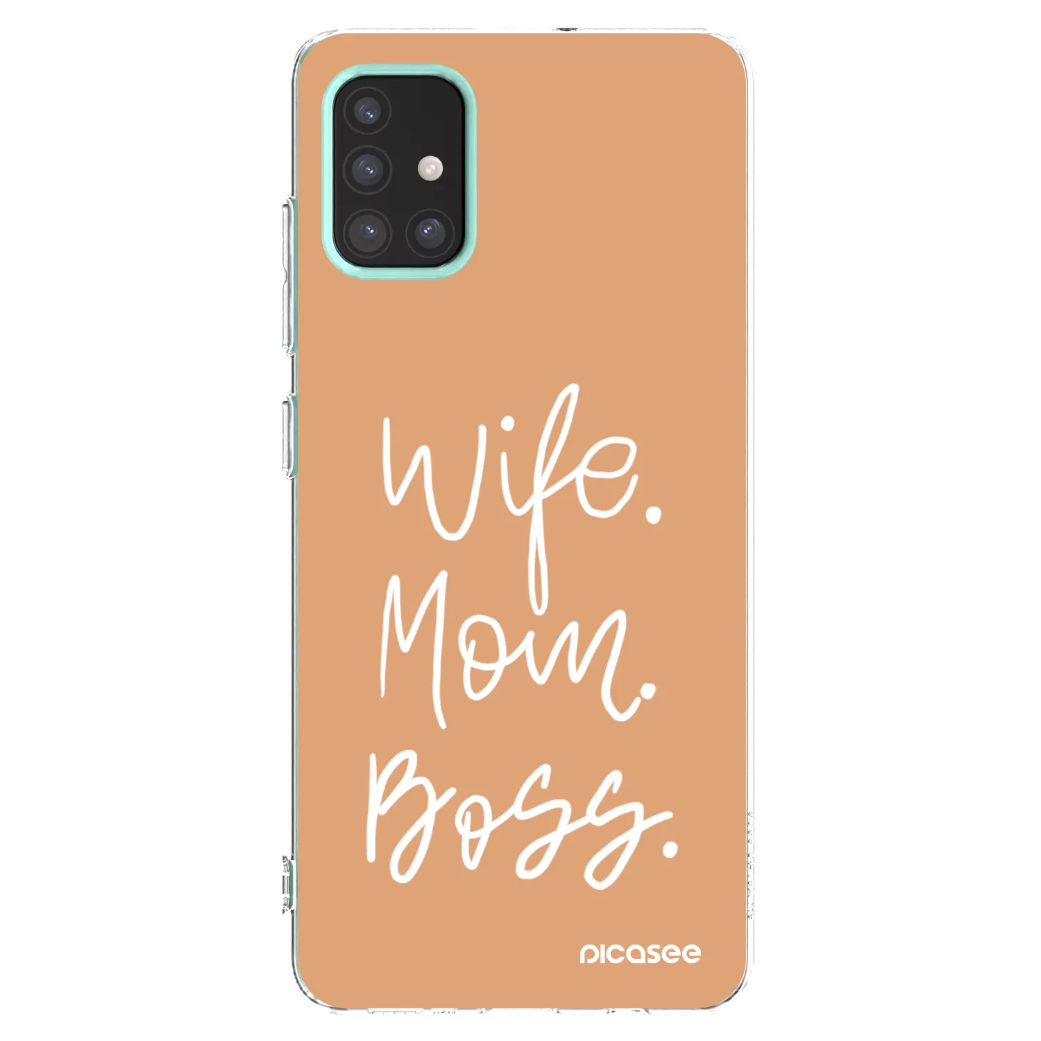Picasee διαφανής θήκη σιλικόνης Samsung Galaxy M31s - Boss Mama