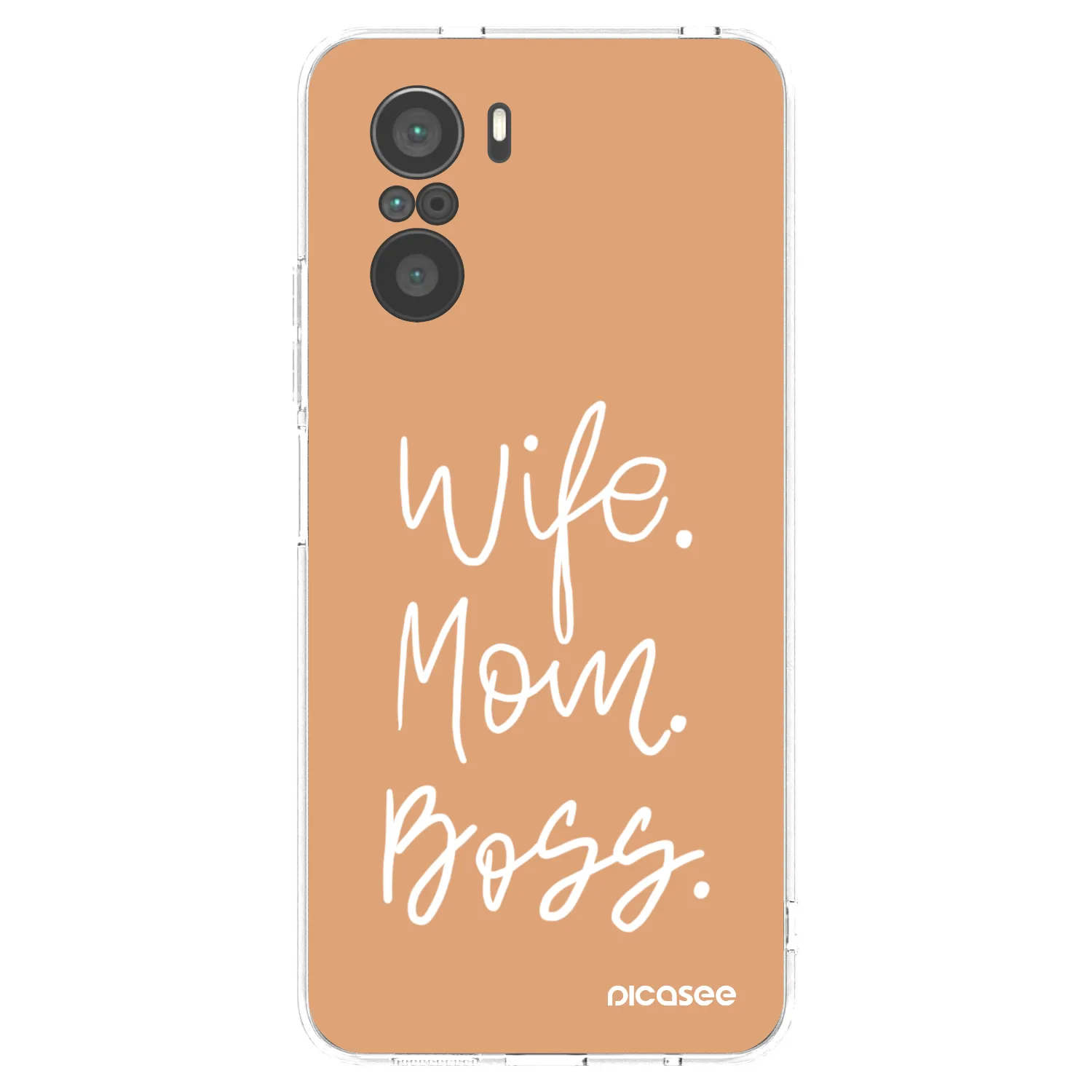 Picasee διαφανής θήκη σιλικόνης Xiaomi Poco F3 - Boss Mama