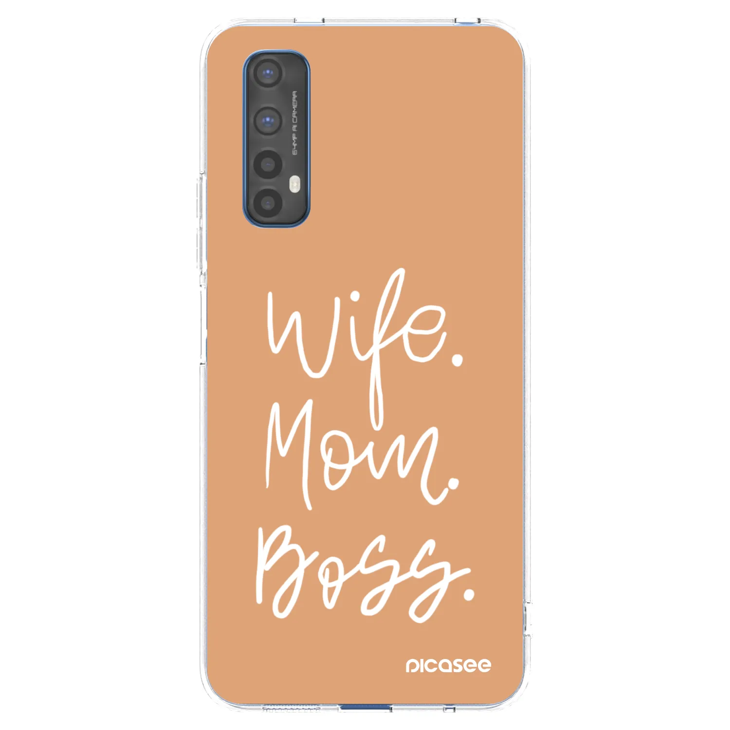 Picasee διαφανής θήκη σιλικόνης Realme 7 - Boss Mama