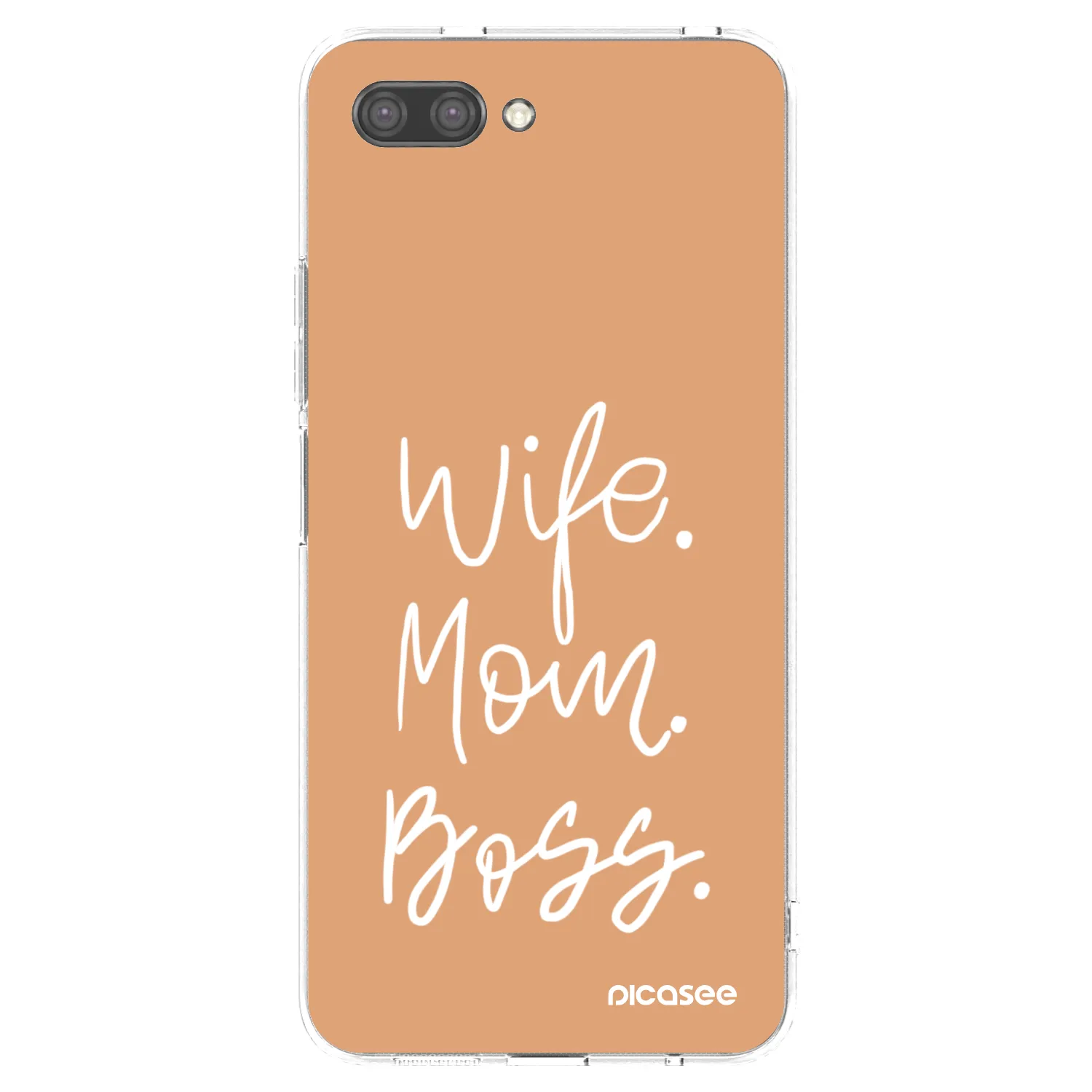 Picasee διαφανής θήκη σιλικόνης Honor 10 - Boss Mama