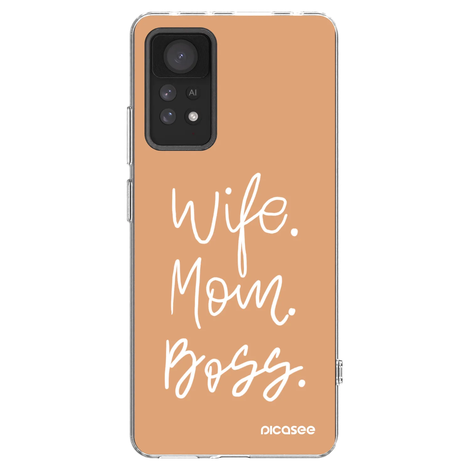 Picasee διαφανής θήκη σιλικόνης Xiaomi Redmi Note 11 Pro - Boss Mama