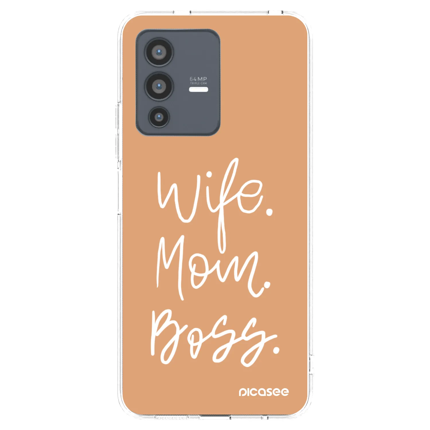Picasee διαφανής θήκη σιλικόνης Vivo V23 5G - Boss Mama