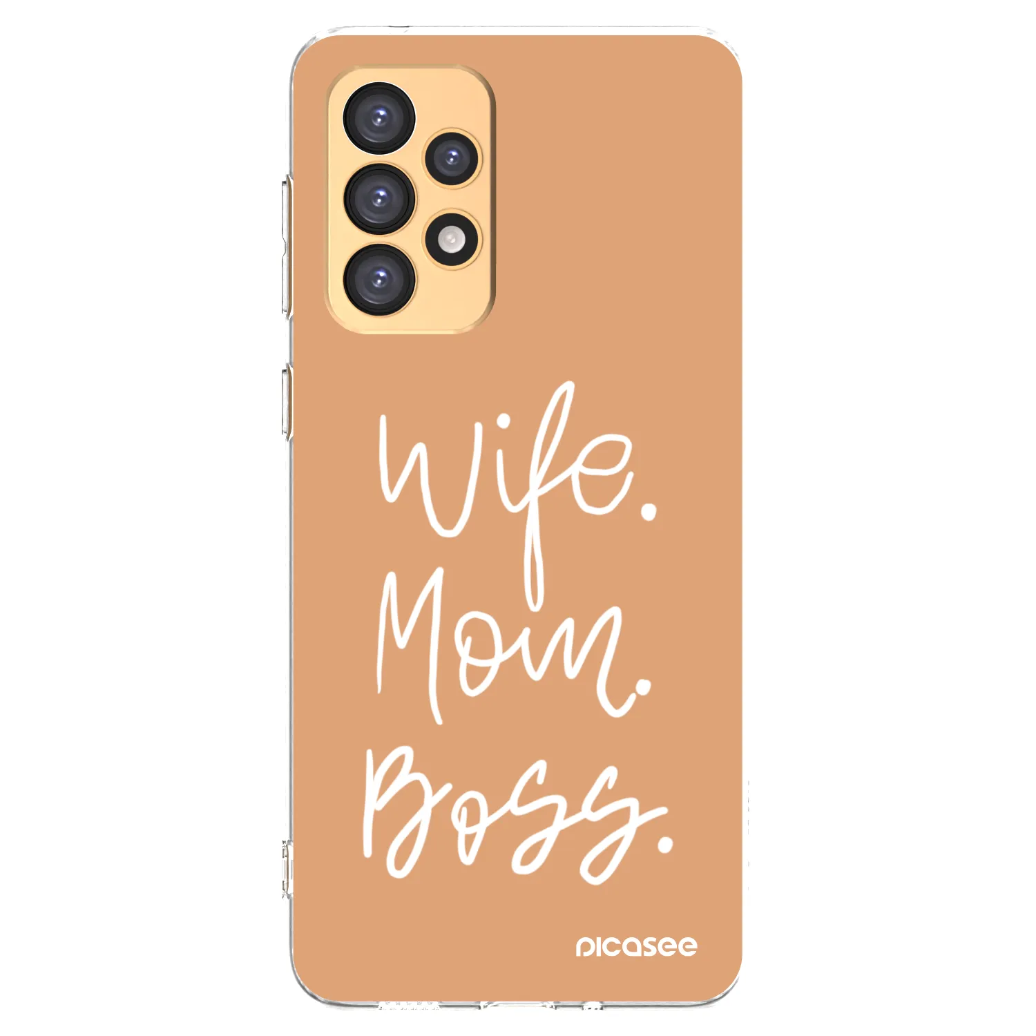 Picasee διαφανής θήκη σιλικόνης Samsung Galaxy A33 5G A336 - Boss Mama