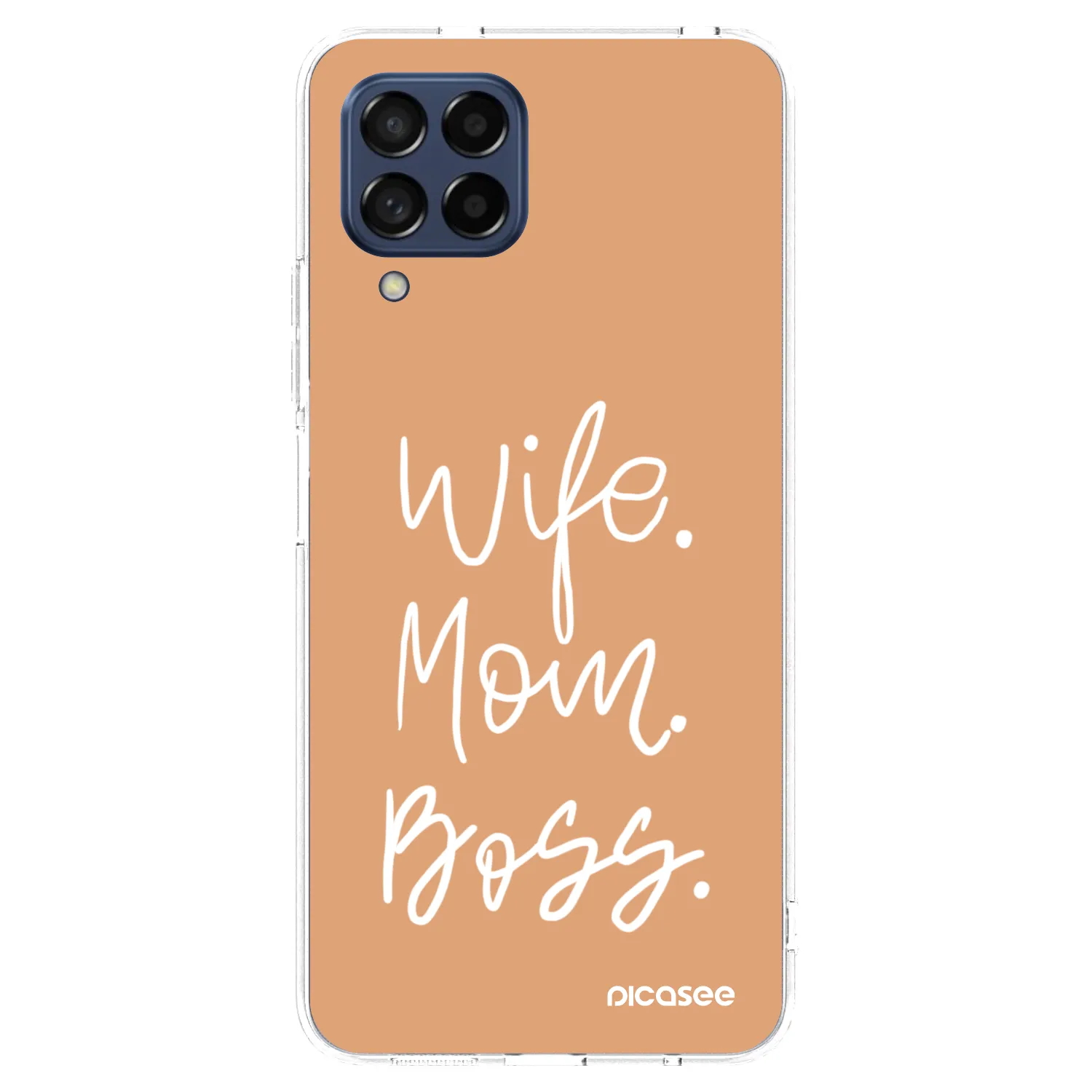 Picasee διαφανής θήκη σιλικόνης Samsung Galaxy M53 5G - Boss Mama