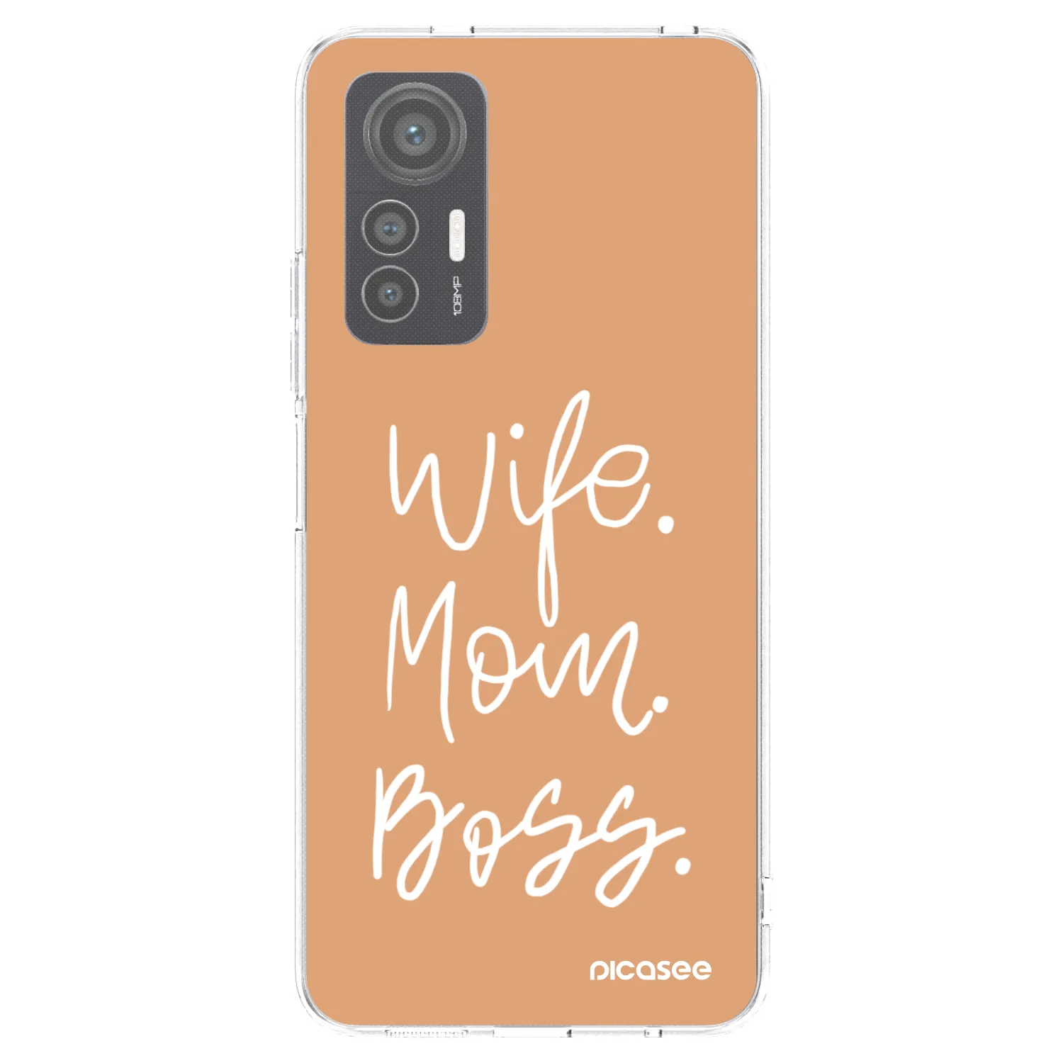 Picasee διαφανής θήκη σιλικόνης Xiaomi 12 Lite - Boss Mama