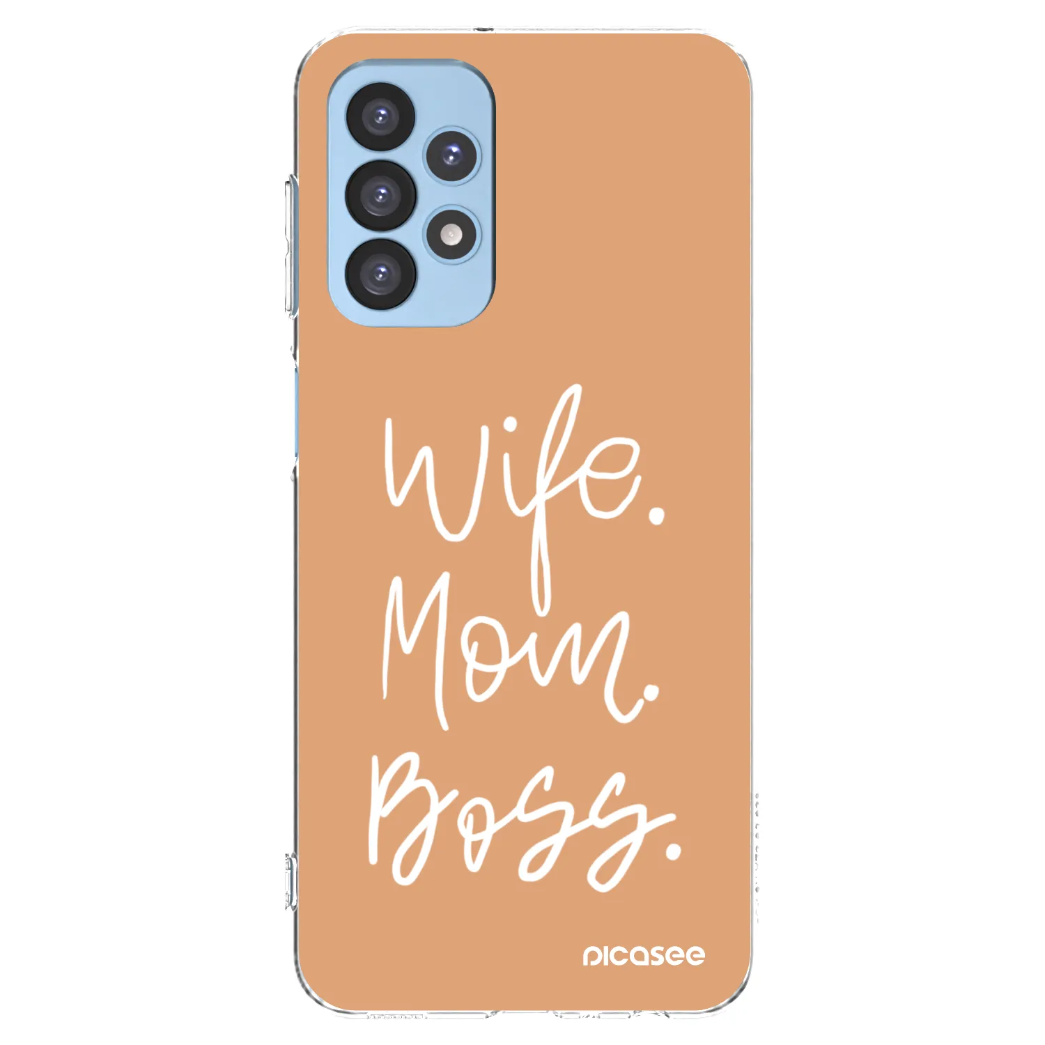 Picasee διαφανής θήκη σιλικόνης Samsung Galaxy A23 A235F 4G - Boss Mama