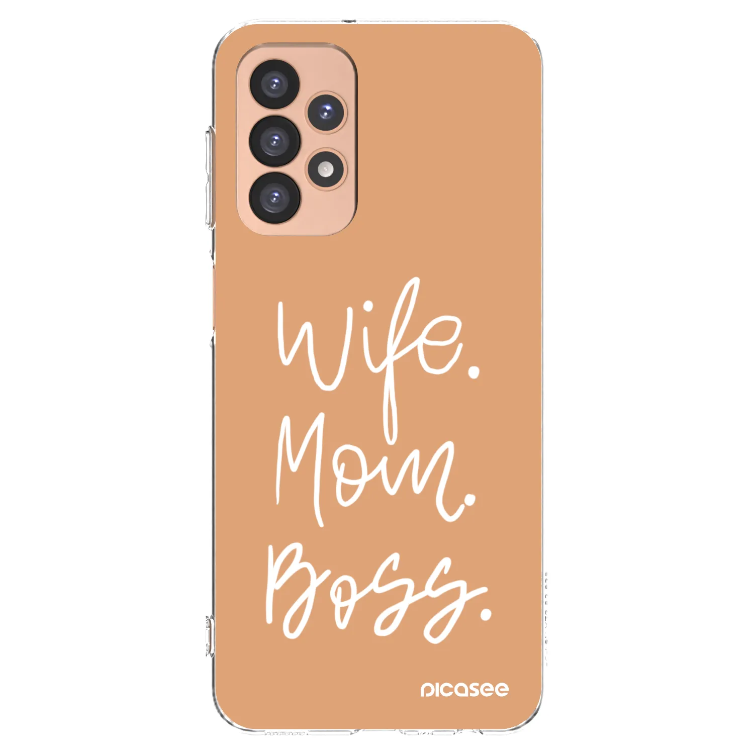Picasee διαφανής θήκη σιλικόνης Samsung Galaxy A23 A236B 5G - Boss Mama