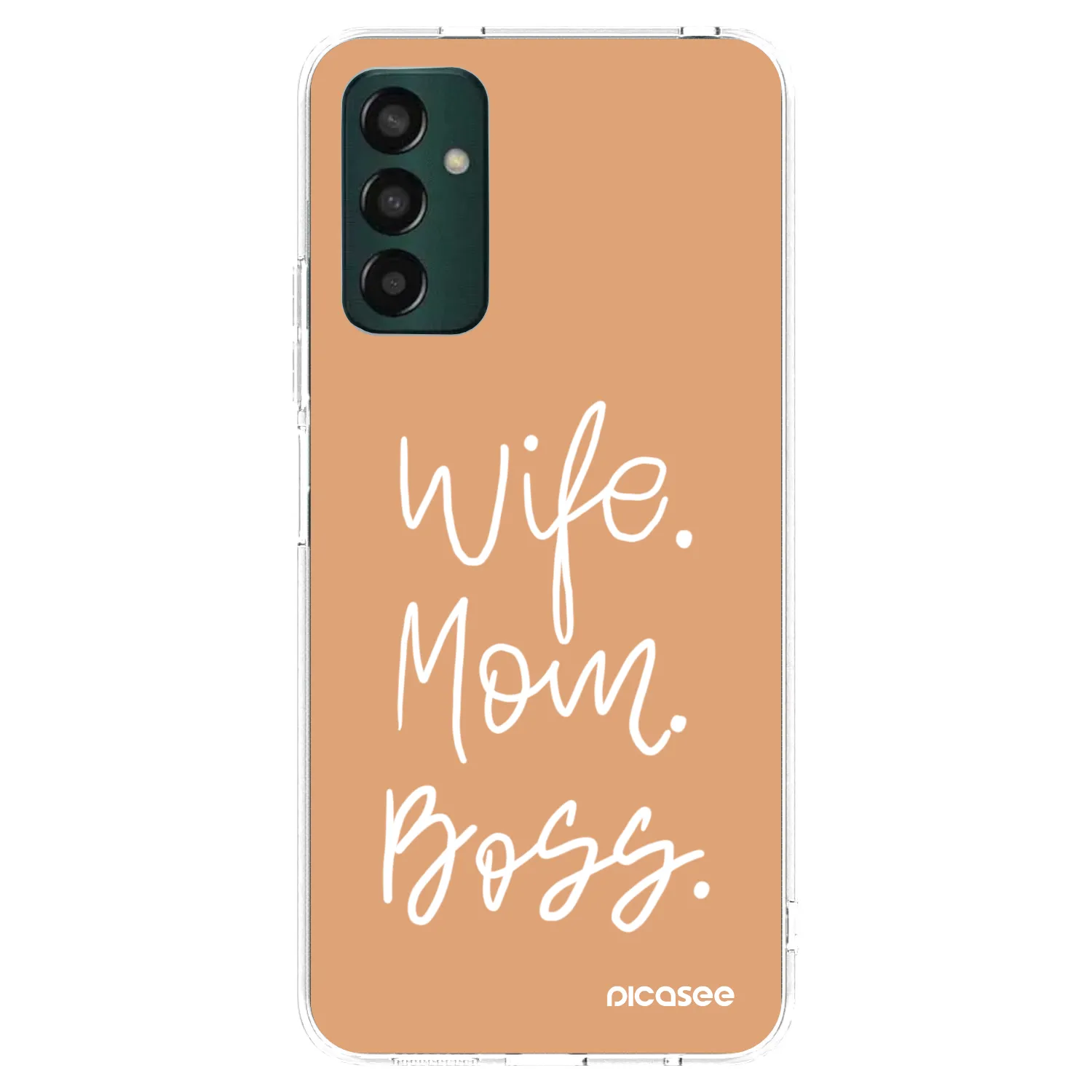 Picasee διαφανής θήκη σιλικόνης Samsung Galaxy M23 5G - Boss Mama