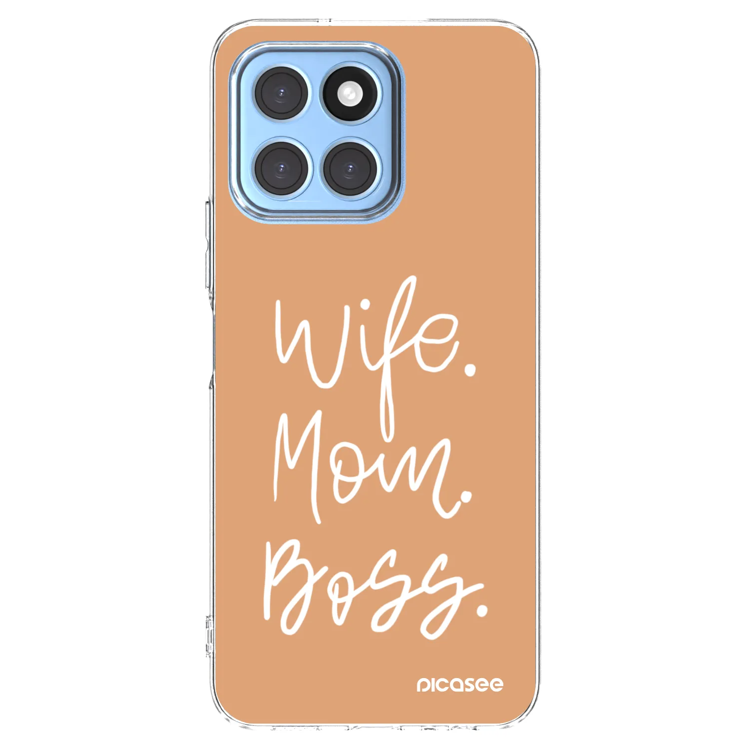 Picasee διαφανής θήκη σιλικόνης Honor X6 - Boss Mama