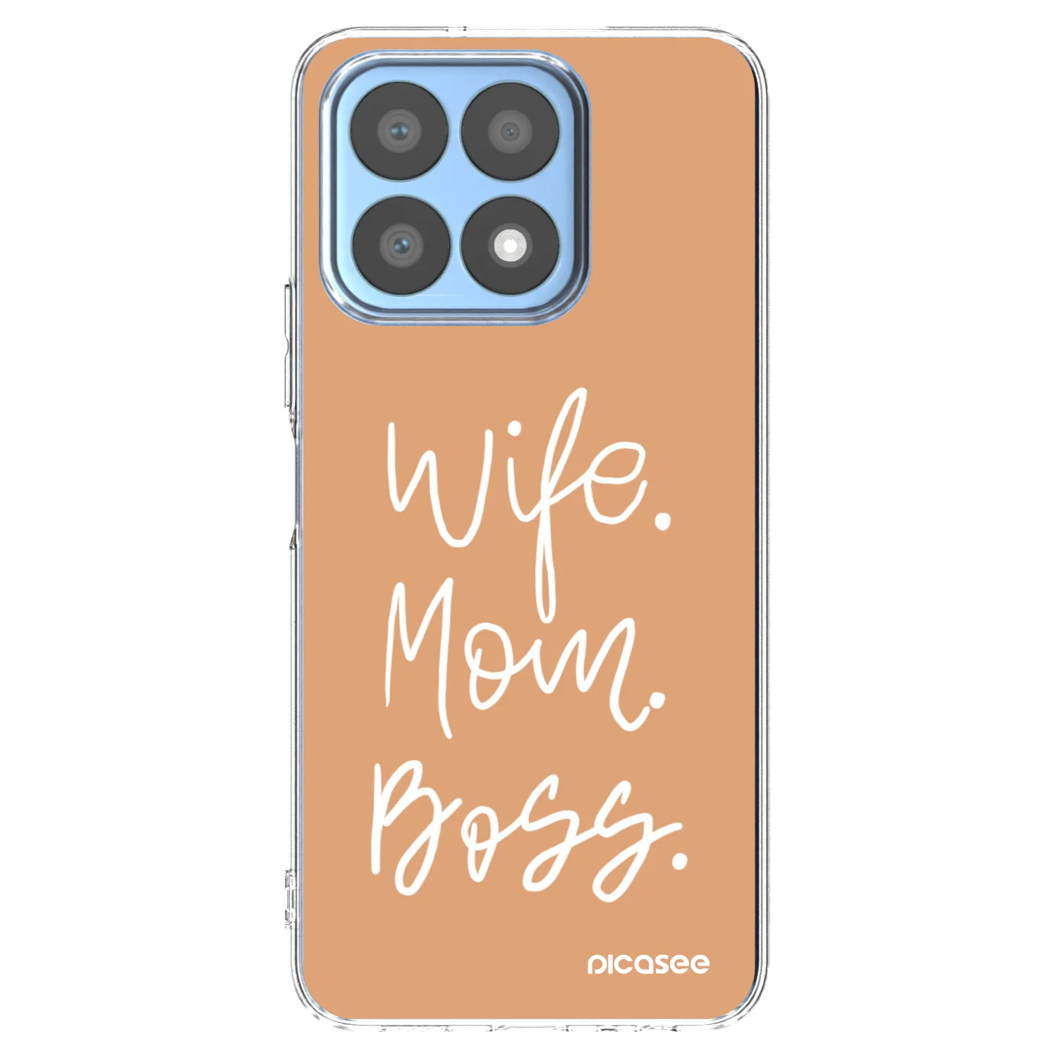 Picasee διαφανής θήκη σιλικόνης Honor X8a - Boss Mama