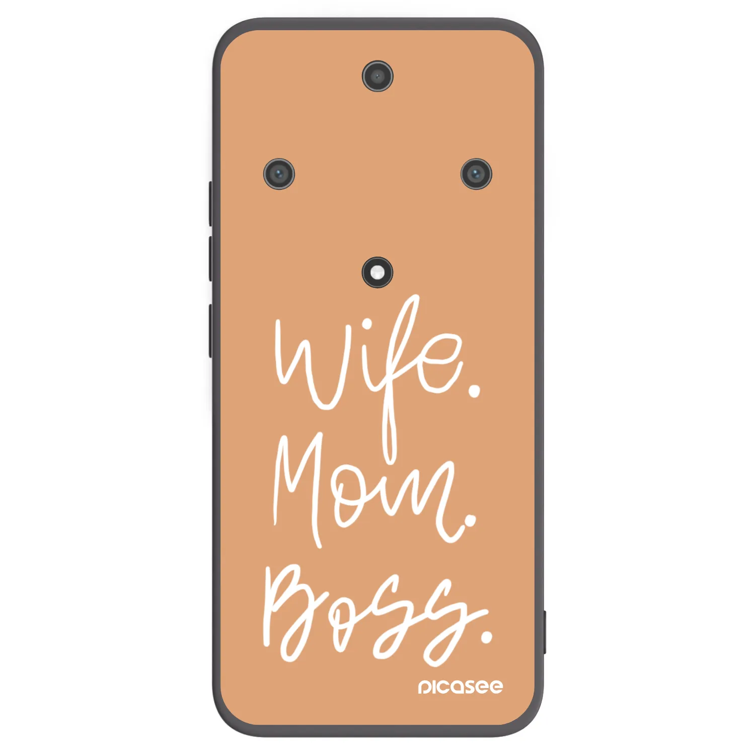 Picasee Μαύρη θήκη σιλικόνης για Honor Magic5 Lite 5G - Boss Mama