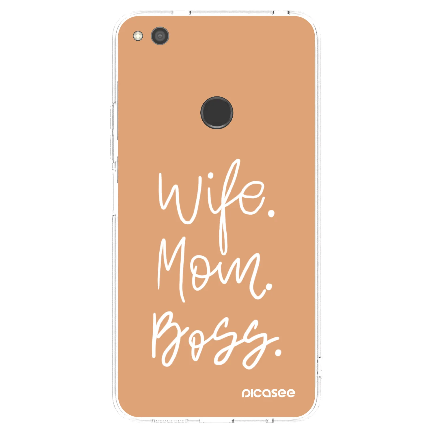 Picasee διαφανής θήκη σιλικόνης Huawei P9 Lite 2017 - Boss Mama