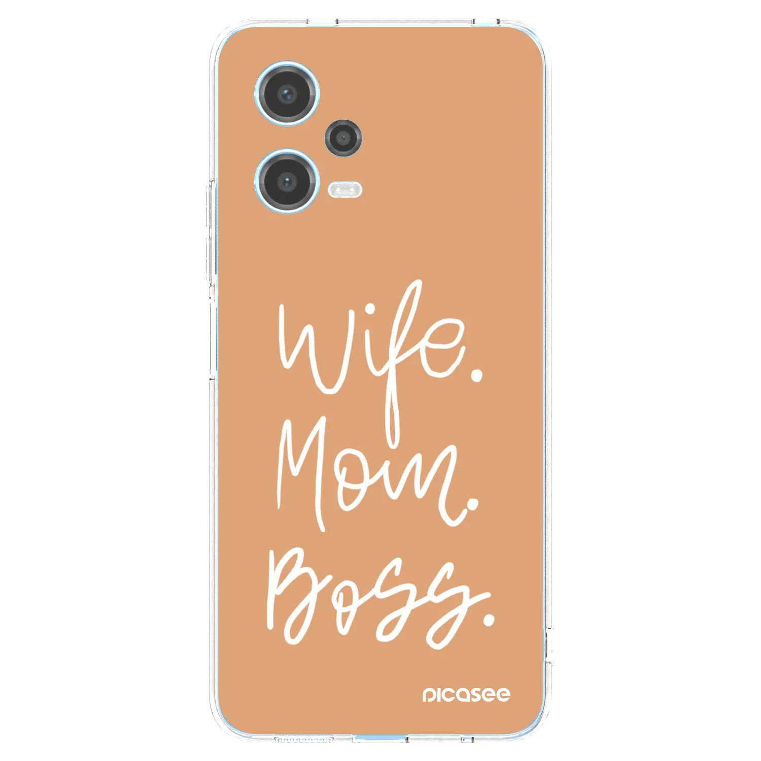Picasee διαφανής θήκη σιλικόνης Xiaomi Redmi Note 12 5G - Boss Mama