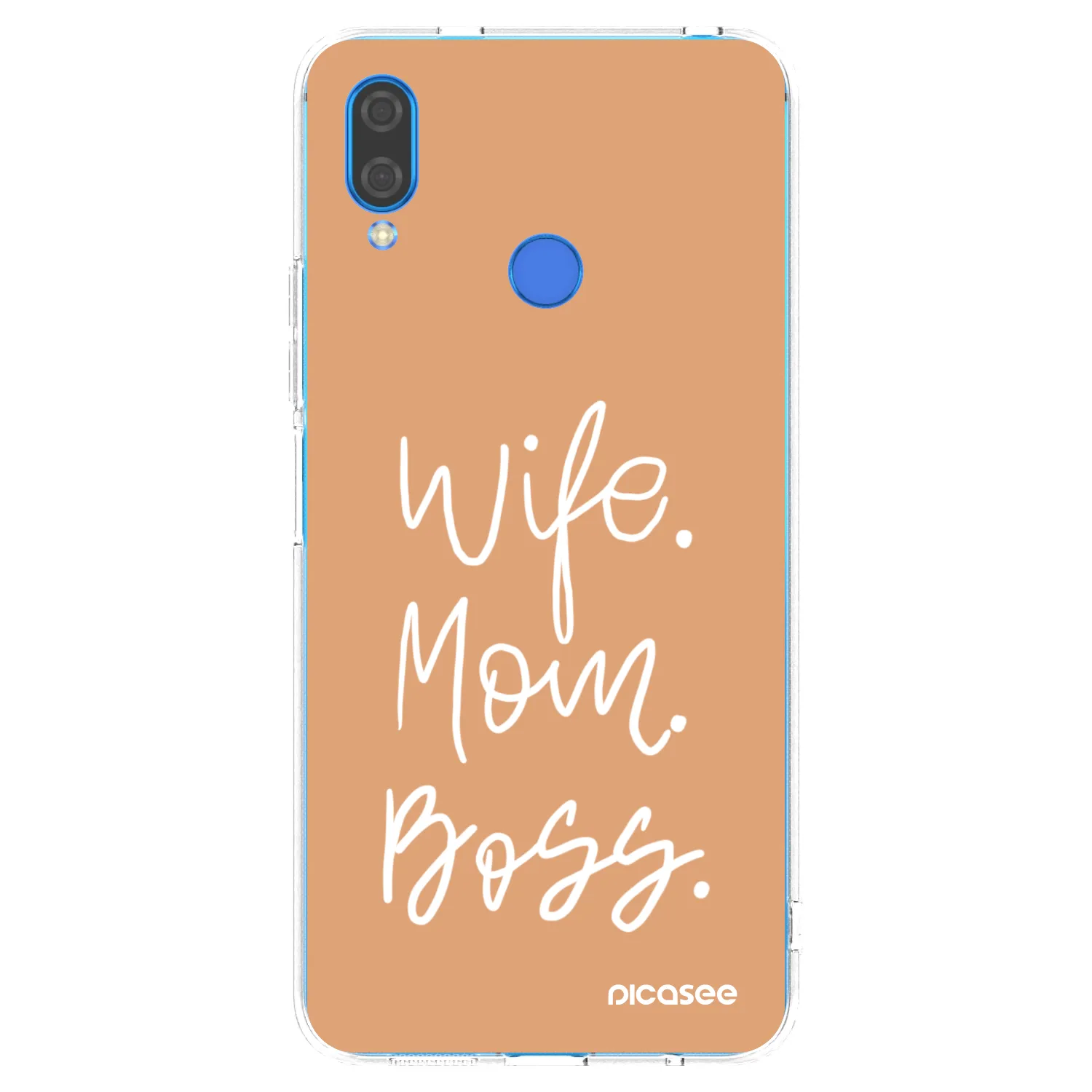 Picasee διαφανής θήκη σιλικόνης Huawei Nova 3i - Boss Mama