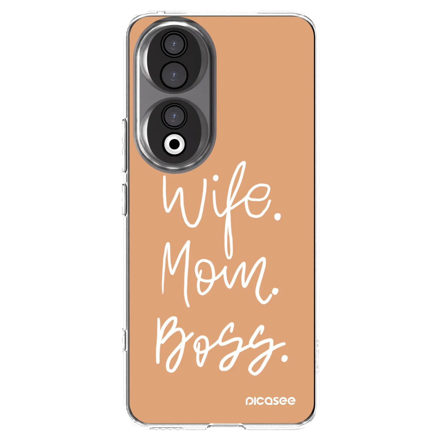Picasee διαφανής θήκη σιλικόνης Honor 90 5G - Boss Mama