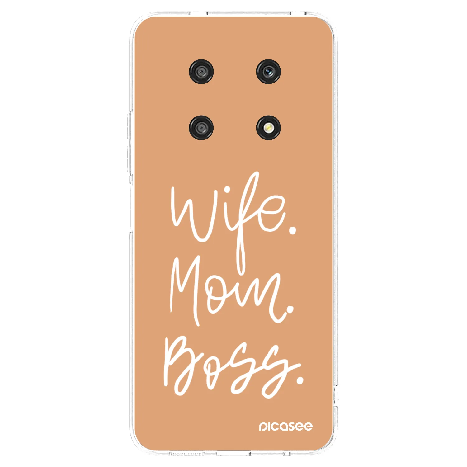 Picasee διαφανής θήκη σιλικόνης Honor Magic4 Lite 5G - Boss Mama