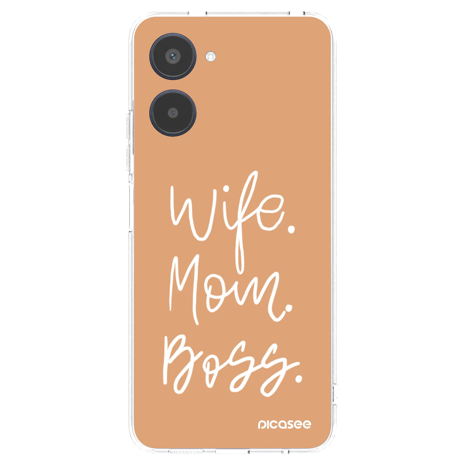 Picasee διαφανής θήκη σιλικόνης Realme 10 4G - Boss Mama