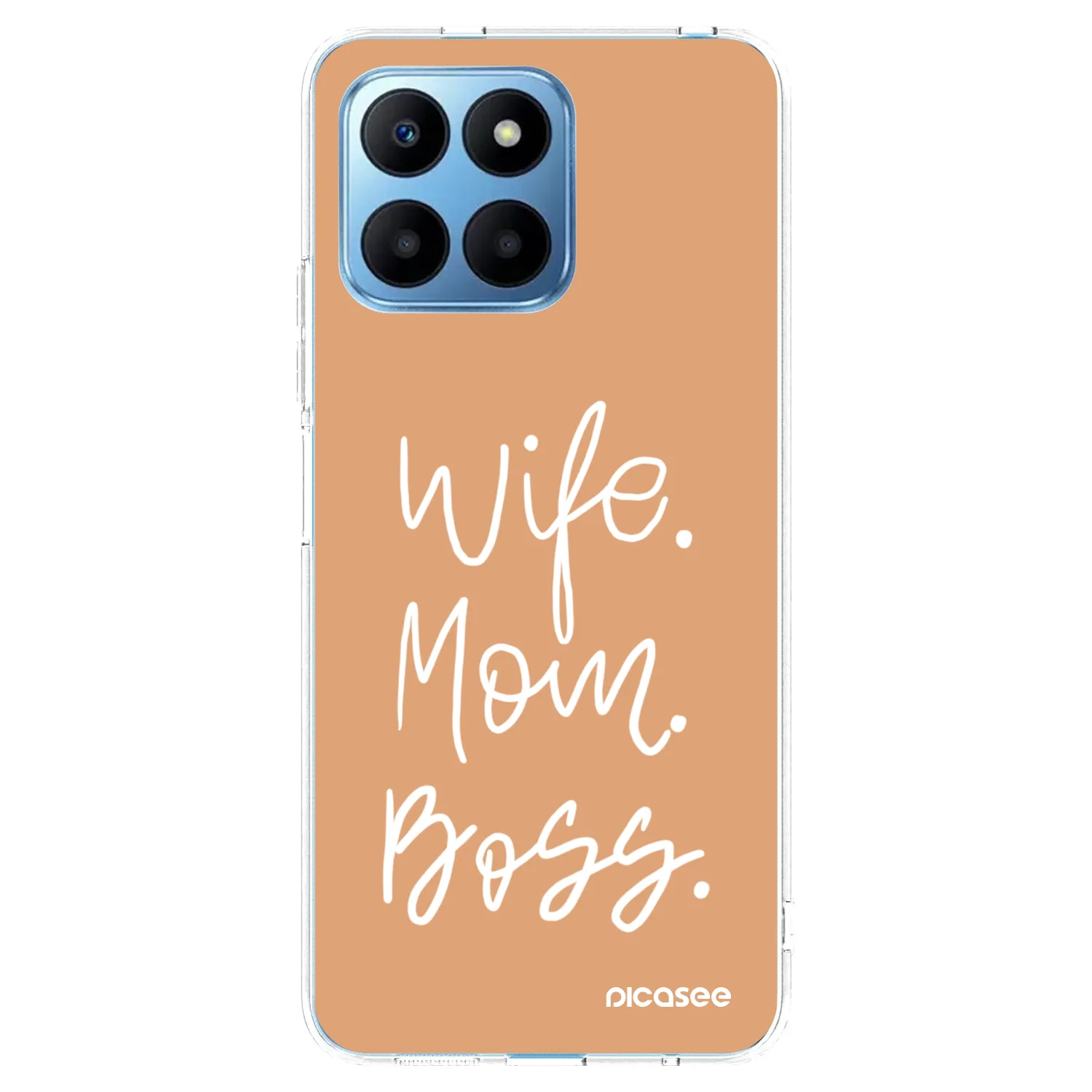 Picasee διαφανής θήκη σιλικόνης Honor 70 Lite - Boss Mama