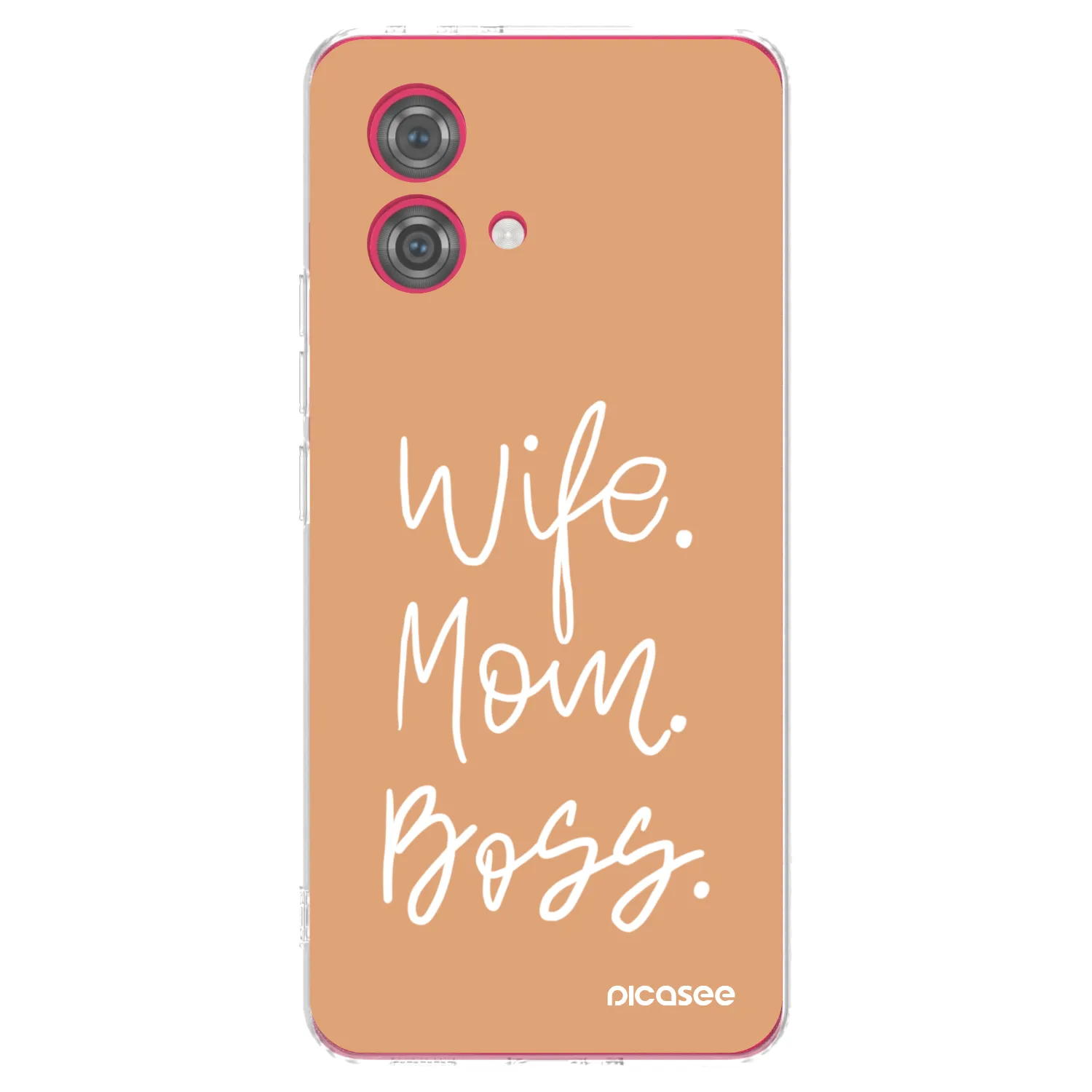 Picasee διαφανής θήκη σιλικόνης Motorola Moto G84 5G - Boss Mama