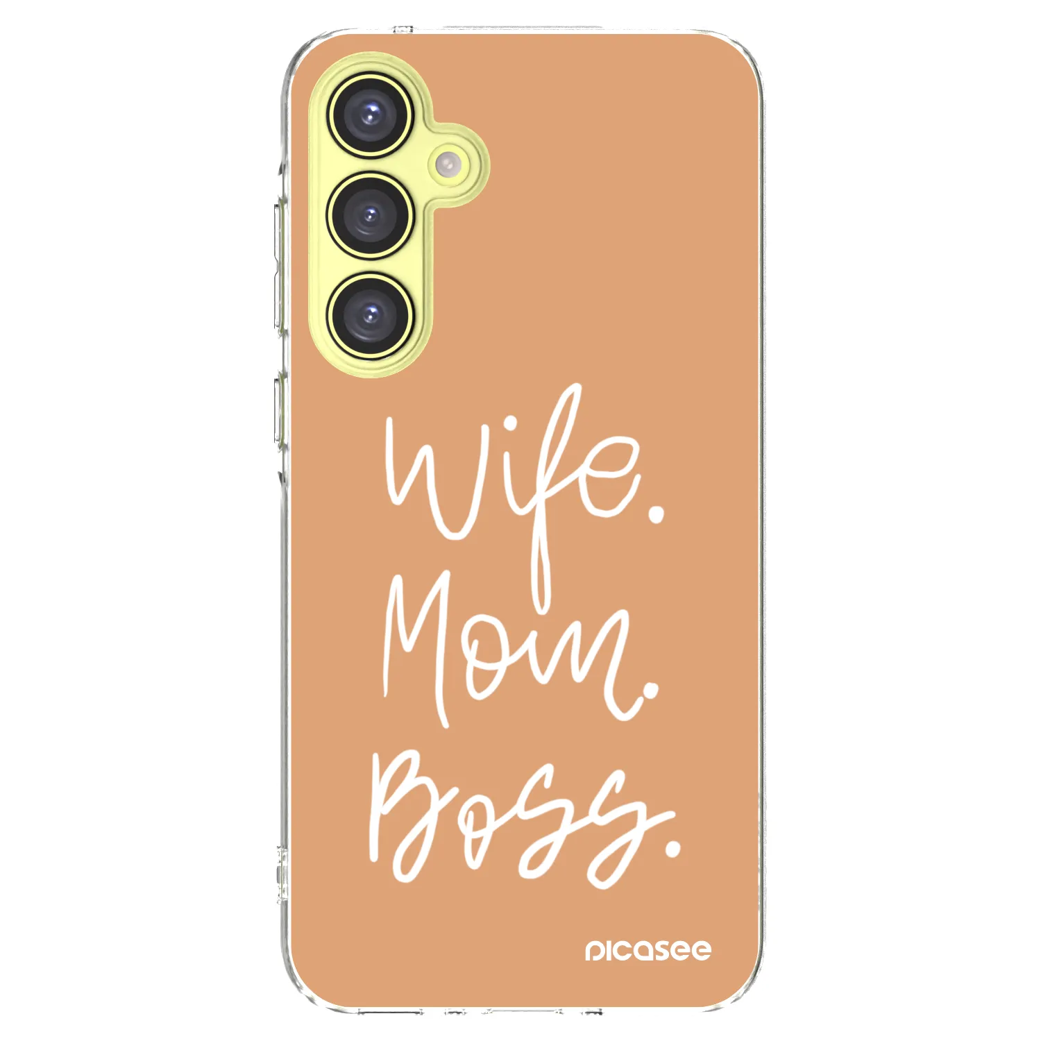 Picasee διαφανής θήκη σιλικόνης Samsung Galaxy A35 5G A356B - Boss Mama