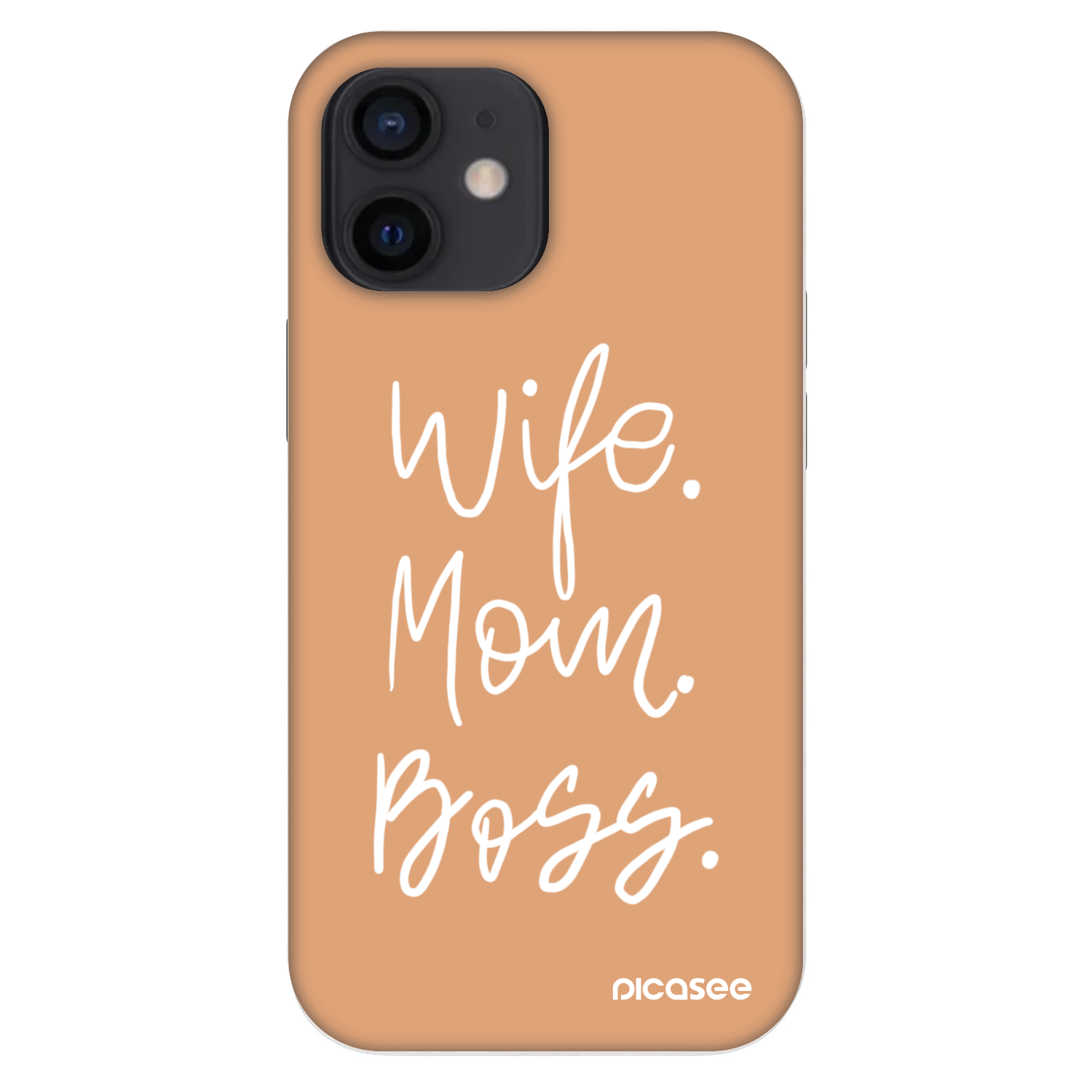Picasee Fashion Case για Apple iPhone 12 mini - Boss Mama