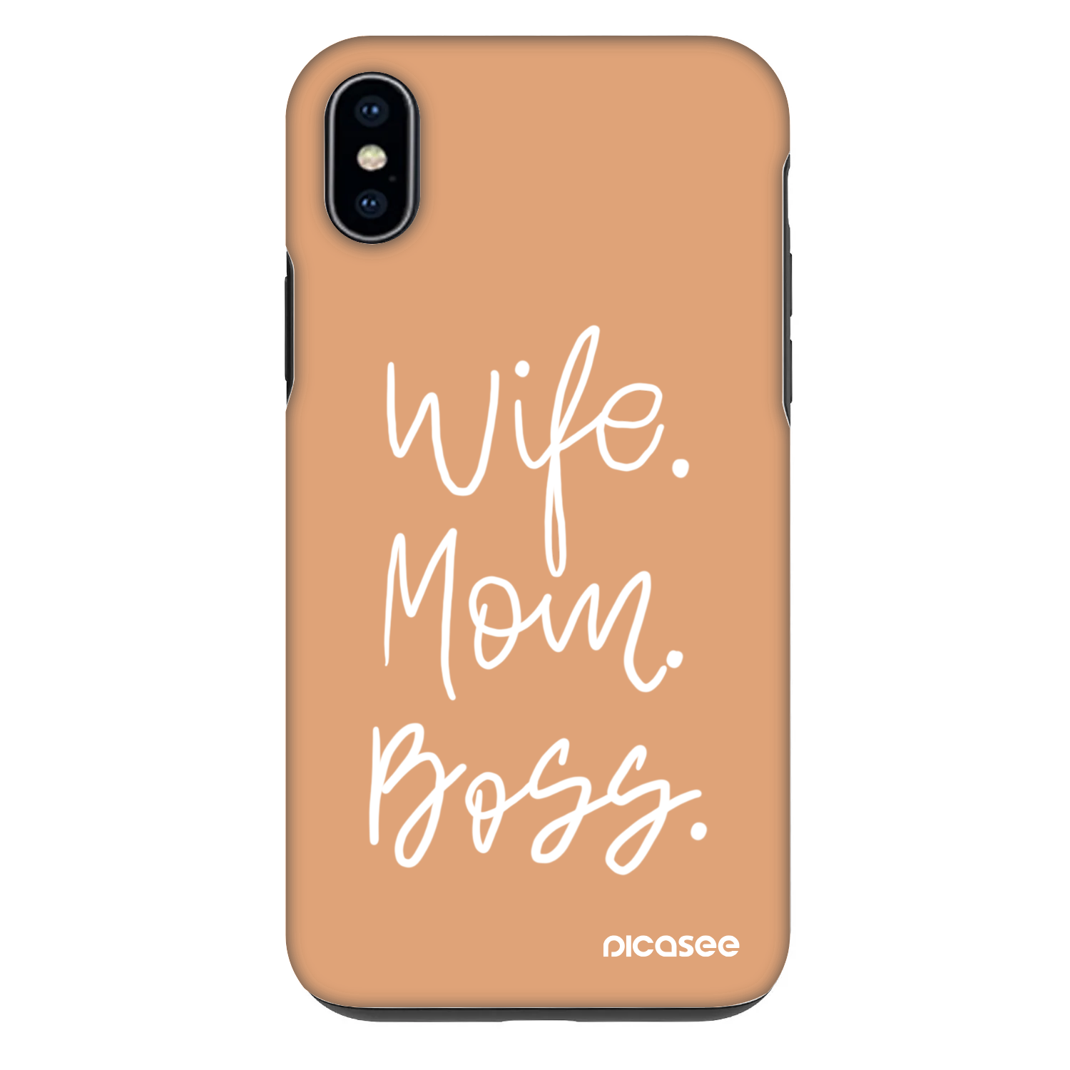 Picasee Fashion Case για Apple iPhone XS Max - Boss Mama