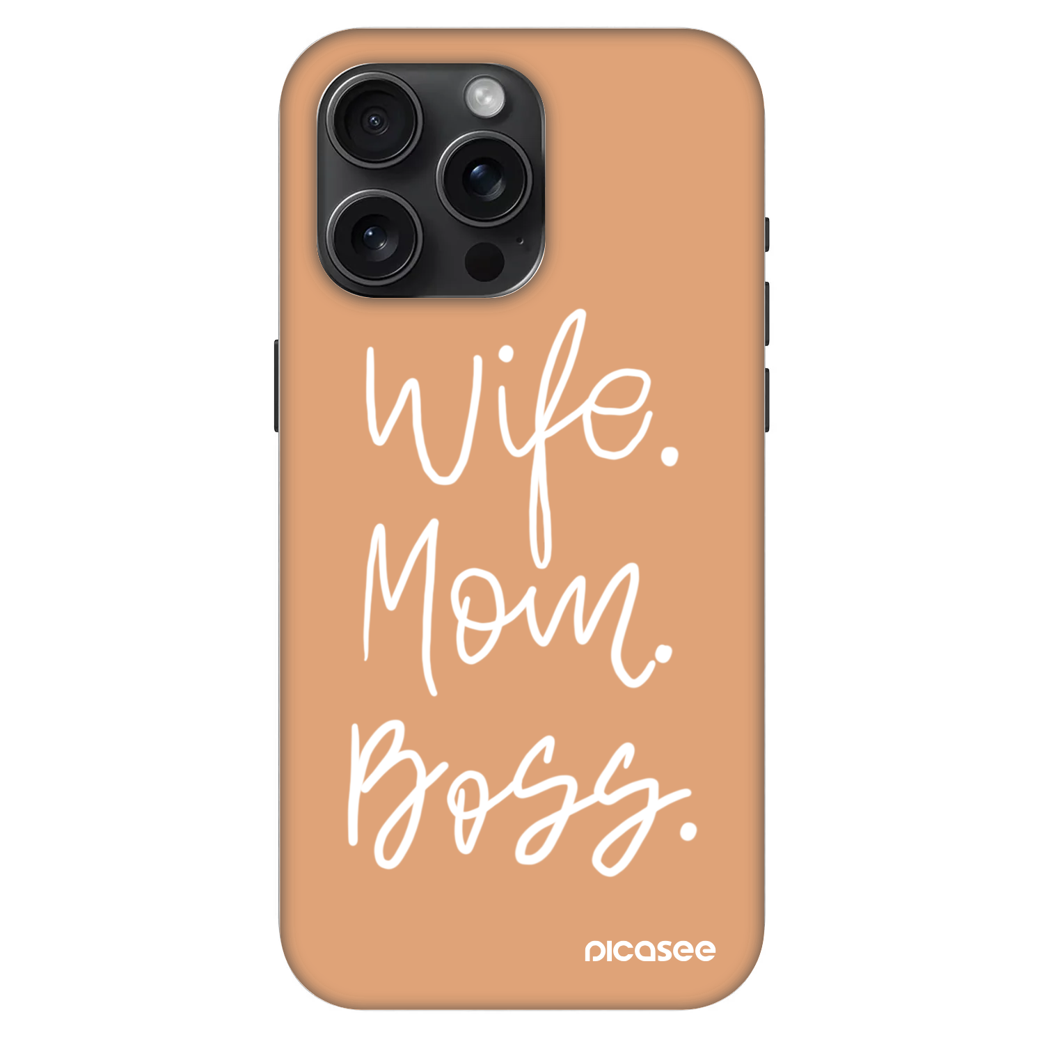 Picasee Fashion Case MagSafe για Apple iPhone 15 Pro Max - Boss Mama